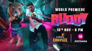 Buddy Hindi Glimpse  Allu Sirish Gayatri Bharadwaj  16th Nov 8PM  Colors Cineplex  Jio Cinema [upl. by Llewop509]