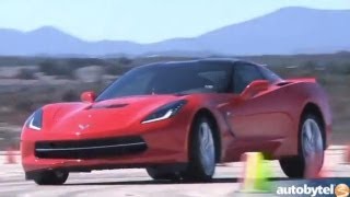 2014 Chevy Corvette Stingray C7 Track Test amp First Drive Video Review [upl. by Kilan]