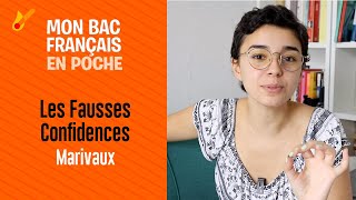 Mon bac français en poche  Les fausses Confidences de Marivaux [upl. by Neirb]