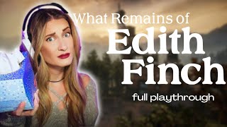 What Remains of Edith Finch  Full First Playthrough  SADDEST GAME EVER [upl. by Gilly]