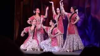 India meets Georgia  Kathak fusion by Svetlana Tulasi amp Chakkar group [upl. by Nnitsuj687]