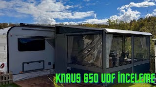 Ranzalı çekme karavan KNAUS 650 udf inceleme [upl. by Ardnaiek]