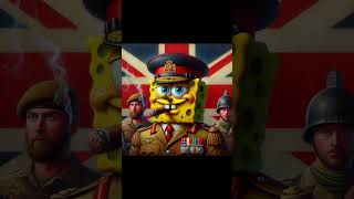 Spongebob  British song  Its A Long Way To Tipperary AI Cover [upl. by Kciderf698]