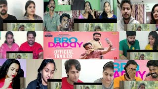 Bro Daddy Trailer Reaction Mashup  Mohanlal Prithviraj Sukumaran Brodaddy ReactionMashupTamizha [upl. by Markiv]