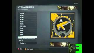 Black Ops Emblem Ideas Famas amp AK74u [upl. by Ardnaek]