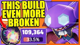 TOP DAMAGE EVERY GAME DEAL OVER 100000 DAMAGE WITH THIS SABLEYE BUILD  Pokemon Unite [upl. by Uttasta102]