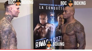 ÓSCAR RIVAS VS RYAN ROZICKI PESAJE WEIGH IN [upl. by Sigler864]