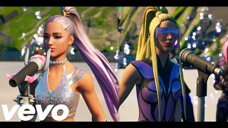 Fortnite  Rain Check Official Fortnite Music Video Lady Gaga Ariana Grande  Rain On Me [upl. by Yarised]