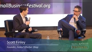 Small Business Festival Speaker  Matthew Pollard interviews Scott Finley 2016 [upl. by Bugbee]