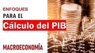 macroeconomía  enfoques del cálculo del PIB [upl. by Ardnu]