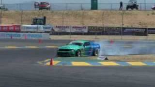 2006 Mustang drifting and making a lot of smoke [upl. by Atirac96]