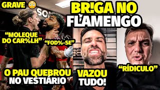 VAZOU O PAU QUEBRAND0 NO VESTIÁRIO ENTRE GABIGOL E FELIPE LUÍS APÓS DISCUSSÃ0 AGRESSlVA NO FLAMENGO [upl. by Ahsinrat]