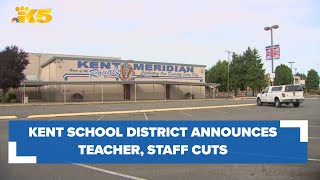 Kent School District announces impending teacher staff cuts due to enrollment decline [upl. by Sulrac]