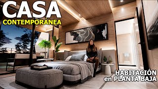 HERMOSA CASA MODERNA con HABITACION en PLANTA BAJA [upl. by Lrae]