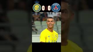 Al Nassr 🆚 PSG 10imaginery match highlights shorts football youtube ronaldo messi [upl. by O'Hara]