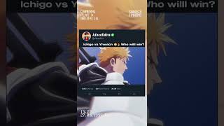 Ichigo vs yhwach fight 🔥😳🥶  bleach fight bleach ichigo yhwach ichigovsyhwach aizen [upl. by Salkin]