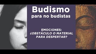 Budismo para no budistas 3 Emociones ¿obstáculos o material para despertar [upl. by Valeria]