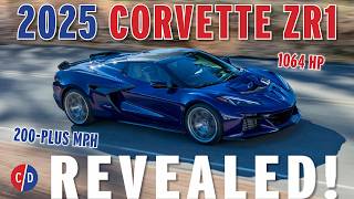 The 1064 HP 215Plus MPH 2025 Chevrolet Corvette ZR1 All the Details with Tadge Juechter [upl. by Janella]