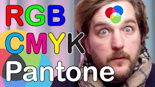 CMYK vs Pantone vs RGB  Whats the difference Why does it matter When to use each [upl. by Enitsirhk]