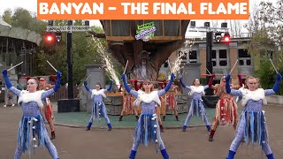 BANYAN  The Final Flame 🔥 at Chessington World of Adventures Howloween 2024 [upl. by Eeryt]