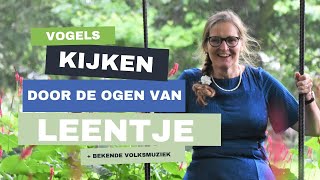 Vogels Door de Ogen van Leentje 📷  Nederlandse Volksmuziek op de Achtergrond [upl. by Gnud]