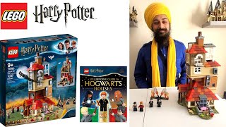 LEGO HARRY POTTER 75980 ATTACK ON THE BURROW REVIEW Feat Percy Weasley [upl. by Suiram]