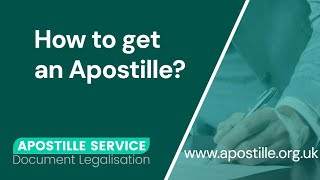 How to get an Apostille [upl. by Eileen]