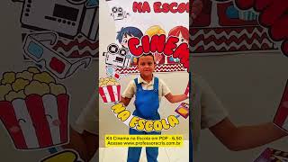 Kit Cinema na Escola  Dia das Crianças  pedagogia educaçãoinfantil [upl. by Jean104]