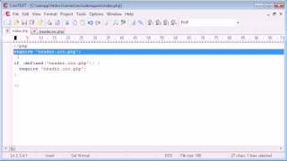 Beginner PHP Tutorial  43  includeonce and requireonce [upl. by Lanta509]