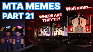 Roblox  MTA Memes Part 21 [upl. by Vorster]