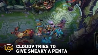 Cloud9 Tries to Give Sneaky a Penta [upl. by Edas]