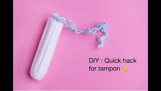 How to make Tampon at home [upl. by Hew]