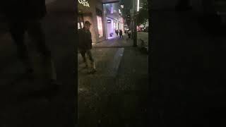 Exploring Downtown Vancouver at Night  Canada 4K Walking Tour [upl. by Prissie893]