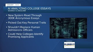 Researchers at CU Boulder say AI can help college admissions [upl. by Frierson]