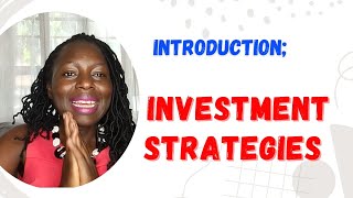 Part 1 Investment Strategies Series A Beginner’s Guide to Building Wealth [upl. by Aeriela388]