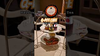 QPot Cafe Halloween Afternoon Tea 🎃👻⚰️ Japan 🇯🇵 shorts japan kawaii [upl. by Beata]