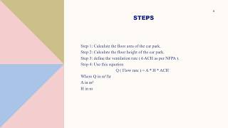 Parking Ventilation Calculation طريقة حسابات تهوية البدروم [upl. by Richy]