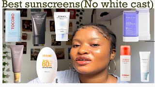 Best sunscreens without whitecastsunsticksdr rashel sunscreenKorean sunscreenkbeautyskincare [upl. by Nyleda]