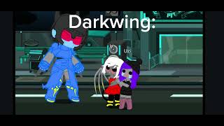 Darkwing meeting V and Uzi [upl. by Dianemarie]