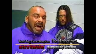 The Eliminators quotSaturnquot amp quotJohn Kronusquot Promo on ECW Hardcore TV April 29 1997 [upl. by Nomed]