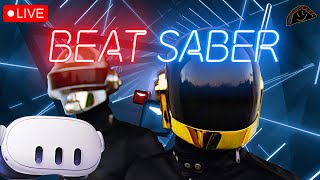 Playing every song from Beat Sabers NEW Daft Punk Music Pack [upl. by Ahsilla]