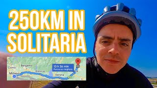 250KM in bici DA SOLO  Milano  Bassano [upl. by Lodge820]