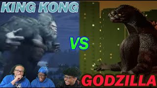 REACTION Godzilla vs King Kong Epic Rap Battles of History [upl. by Annyrb128]