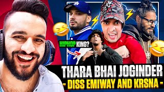 Thara Bhai JOGINDER is the new HipHop king   Diss on emiway amp krna [upl. by Bert151]