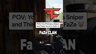 POV You Pick Up a Sniper and Think You’re in FaZe 🤡 [upl. by Meedan]