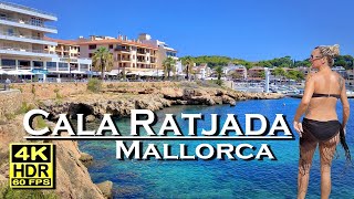 Cala Ratjada Mallorca Spain 4K 60fps HDR UHD Dolby Atmos 💖 The best places 👀 Walking Tour [upl. by Anairt519]