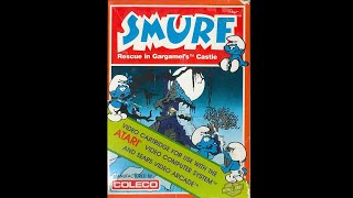 Smurf Rescue in Gargamels Castle Atari 2600 Gameplay [upl. by Rice]