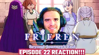 Future Enemies  Frieren Beyond Journeys End Episode 22 REACTION [upl. by Eidolem]