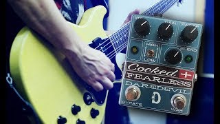 DAREDEVIL PEDALS  Cocked amp Fearless Pedal Demo [upl. by Jessabell]