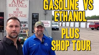 Gasoline VS Ethanol Plus Shop Tour amp Small Engine Winterization and Care [upl. by Initof]